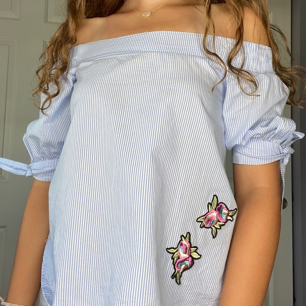 Off the shoulder top